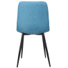 Silla De Comedor Dijon Tela,Azul