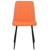 Silla De Comedor Dijon Tela,Naranja