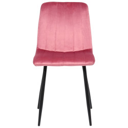 Silla De Comedor Dijon Terciopelo,Rosado