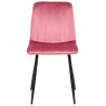 Silla De Comedor Dijon Terciopelo,Rosado