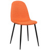 Silla De Comedor Napier Naranja,Tela