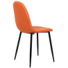 Silla De Comedor Napier Naranja,Tela