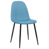 Silla De Comedor Napier Azul,Tela