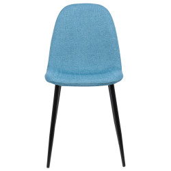 Silla De Comedor Napier Azul,Tela