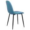 Silla De Comedor Napier Azul,Tela