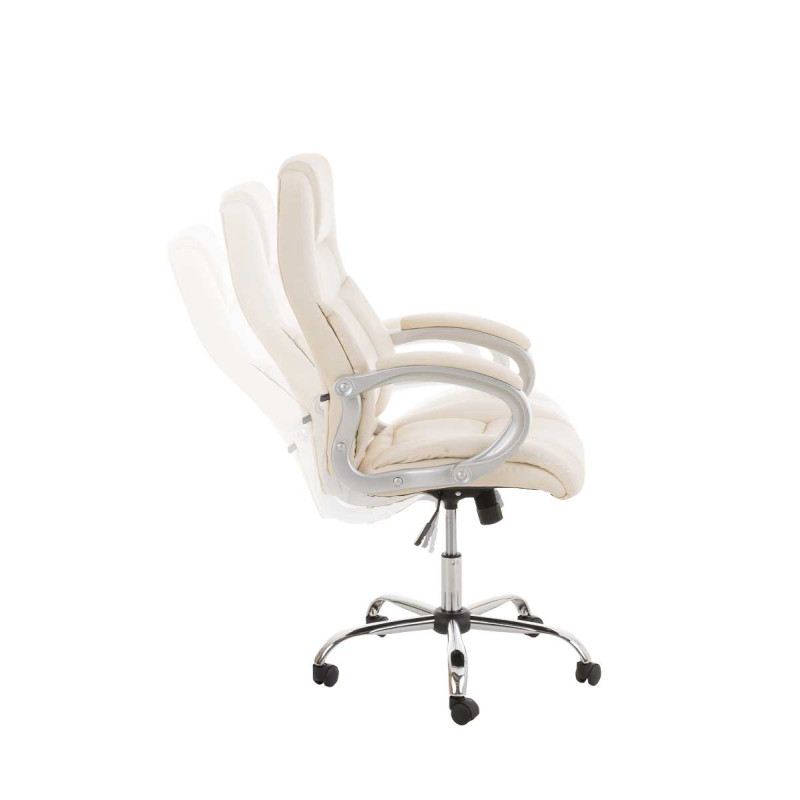 Silla De Oficina XXL Apoll Crema