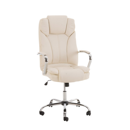 Silla De Oficina XXL Xanthos Crema