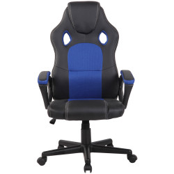 Silla Racing De Oficina Fire Azul