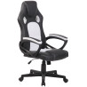 Silla Racing De Oficina Fire Blanco