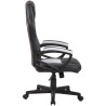 Silla Racing De Oficina Fire Blanco