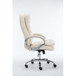 Silla De Oficina Vancouver XXL Crema