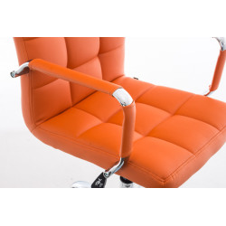 Silla de oficina Deli V2 Naranja