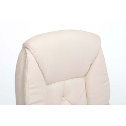 Silla de oficina XXL Rodeo Crema