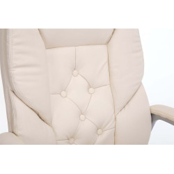 Silla de oficina XXL Rodeo Crema