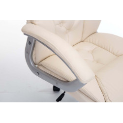 Silla de oficina XXL Rodeo Crema