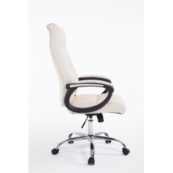 Silla De Oficina Poseidon XXL Crema