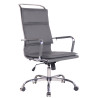 Silla De Oficina Bedford Gris,Simil cuero