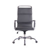 Silla De Oficina Bedford Gris,Simil cuero