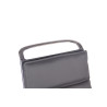 Silla De Oficina Bedford Gris,Simil cuero