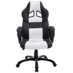 Silla De Oficina Racing Pedro XL Negro/blanco