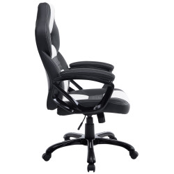 Silla De Oficina Racing Pedro XL Negro/blanco