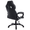 Silla De Oficina Racing Pedro XL Negro/blanco