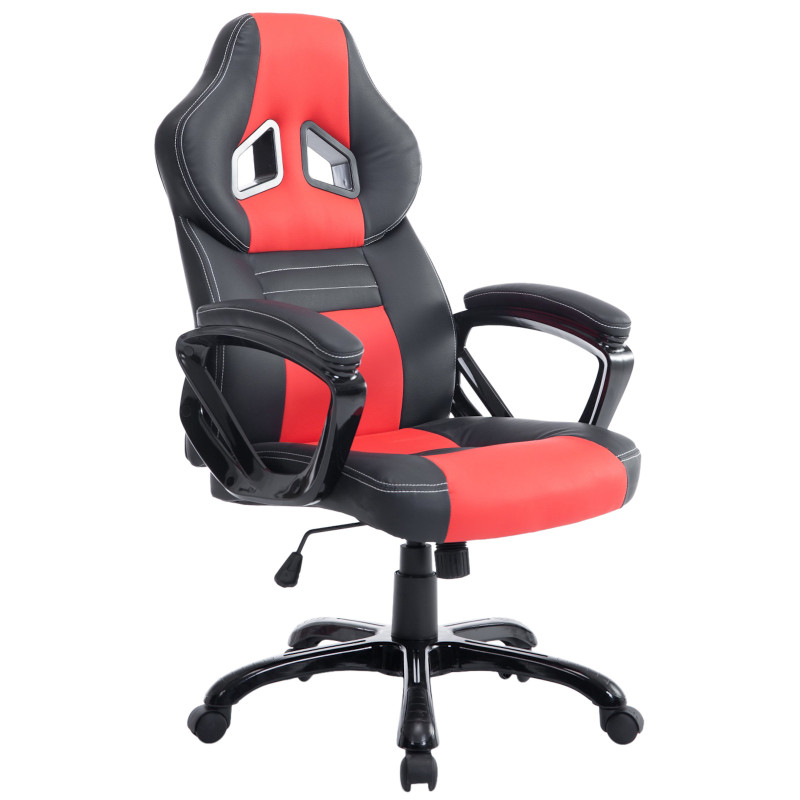 Silla De Oficina Racing Pedro XL Negro/rojo