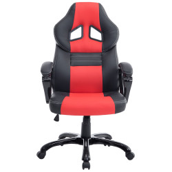 Silla De Oficina Racing Pedro XL Negro/rojo