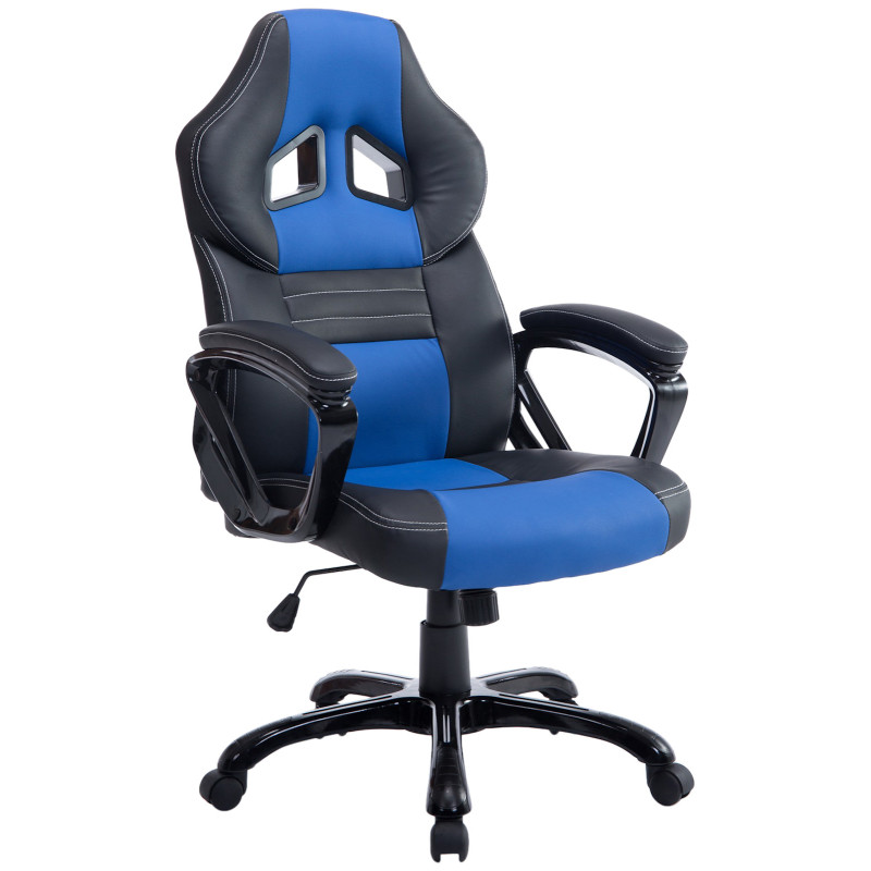 Silla De Oficina Racing Pedro XL Negro/azul