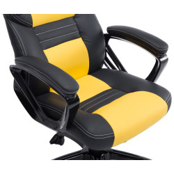 Silla De Oficina Racing Pedro XL Negro/amarillo