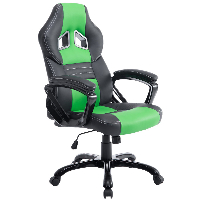 Silla De Oficina Racing Pedro XL Negro/verde