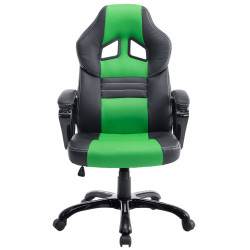 Silla De Oficina Racing Pedro XL Negro/verde