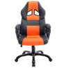 Silla De Oficina Racing Pedro XL Negro/naranja