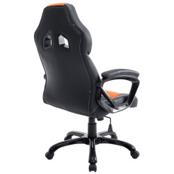 Silla De Oficina Racing Pedro XL Negro/naranja