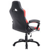 Silla Racing Ricardo XL en Cuero PU Negro/rojo