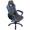 Silla Racing Ricardo XL en Cuero PU Negro/azul