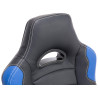 Silla Racing Ricardo XL en Cuero PU Negro/azul