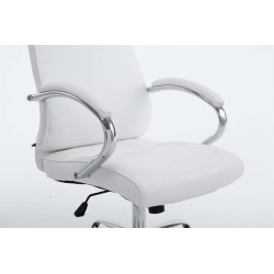 Silla de Oficina Lausanne XXL Blanco