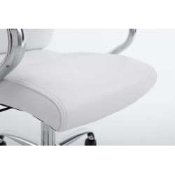 Silla de Oficina Lausanne XXL Blanco