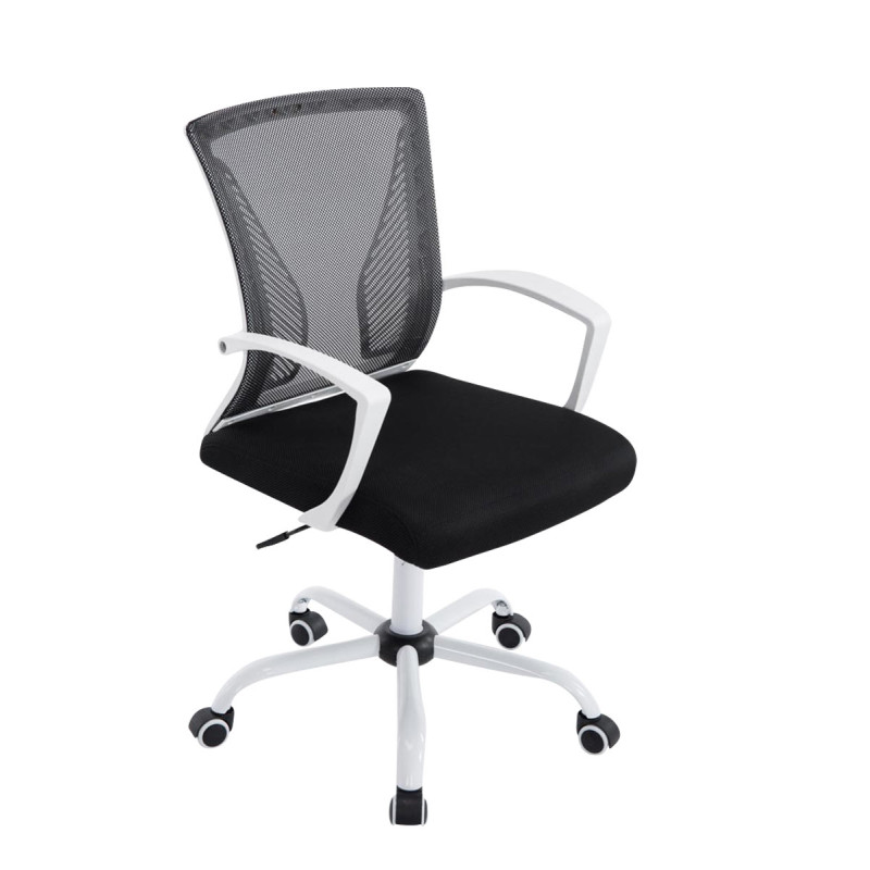 Silla De Oficina Tracy Blanco,Negro