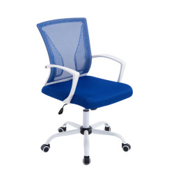 Silla De Oficina Tracy Blanco,Azul