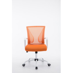 Silla De Oficina Tracy Blanco,Naranja