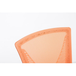 Silla De Oficina Tracy Blanco,Naranja