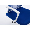 Silla De Oficina Tracy Cromado,Azul