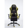 Silla Gaming XL Shift en Tela Negro/verde,Con reposapiés