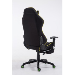 Silla Gaming XL Shift en Tela Negro/verde,Con reposapiés