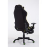 Silla Gaming XL Shift en Tela Negro/verde,Con reposapiés