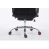 Silla Racing XL Limit En Tela Negro/rojo,Con reposapiés