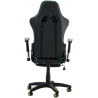 Silla Gaming Turbo Negro/verde,Simil cuero