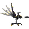 Silla Gaming Turbo Negro/amarillo,Simil cuero